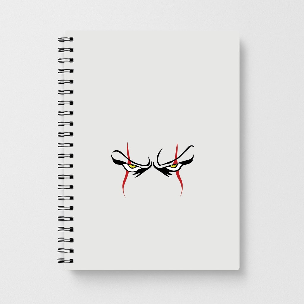 Clown Eyes Notebook