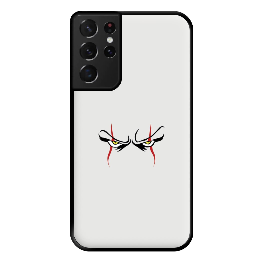 Clown Eyes Phone Case for Galaxy S21 Ultra