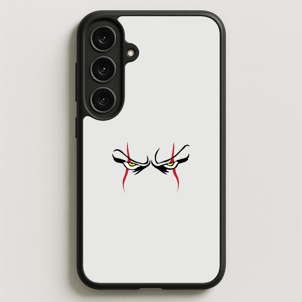 Clown Eyes Phone Case for Galaxy S25FE