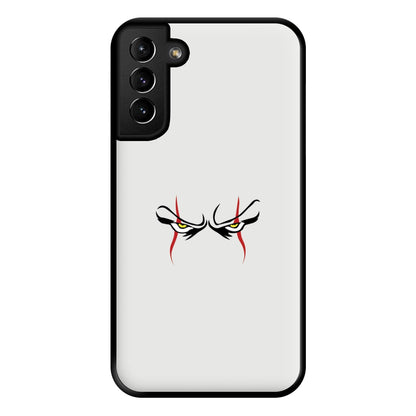 Clown Eyes Phone Case for Galaxy S21 Plus