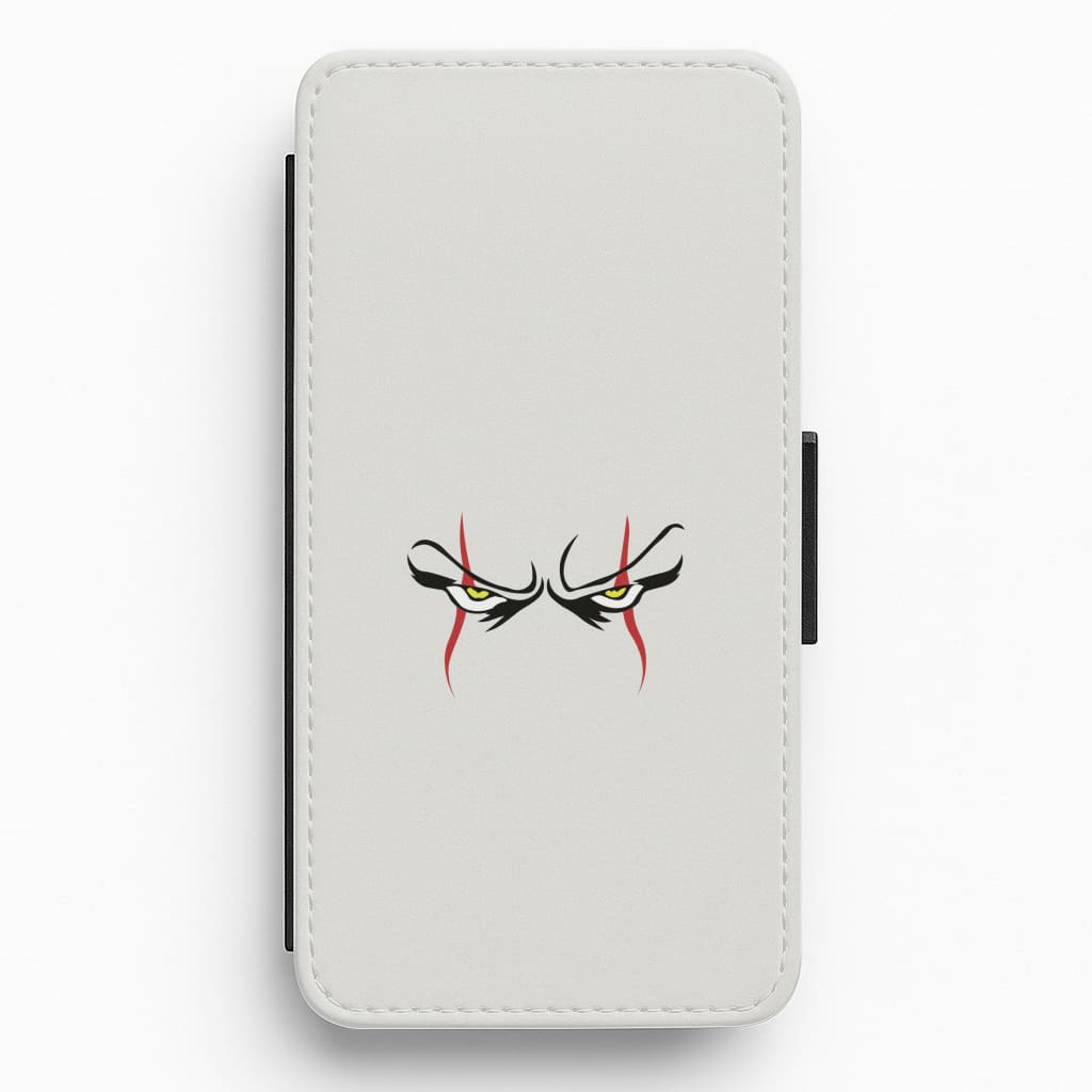 Clown Eyes Flip / Wallet Phone Case