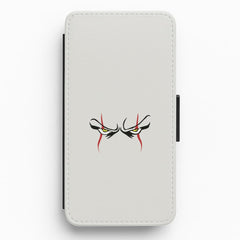 Clown Eyes Flip / Wallet Phone Case