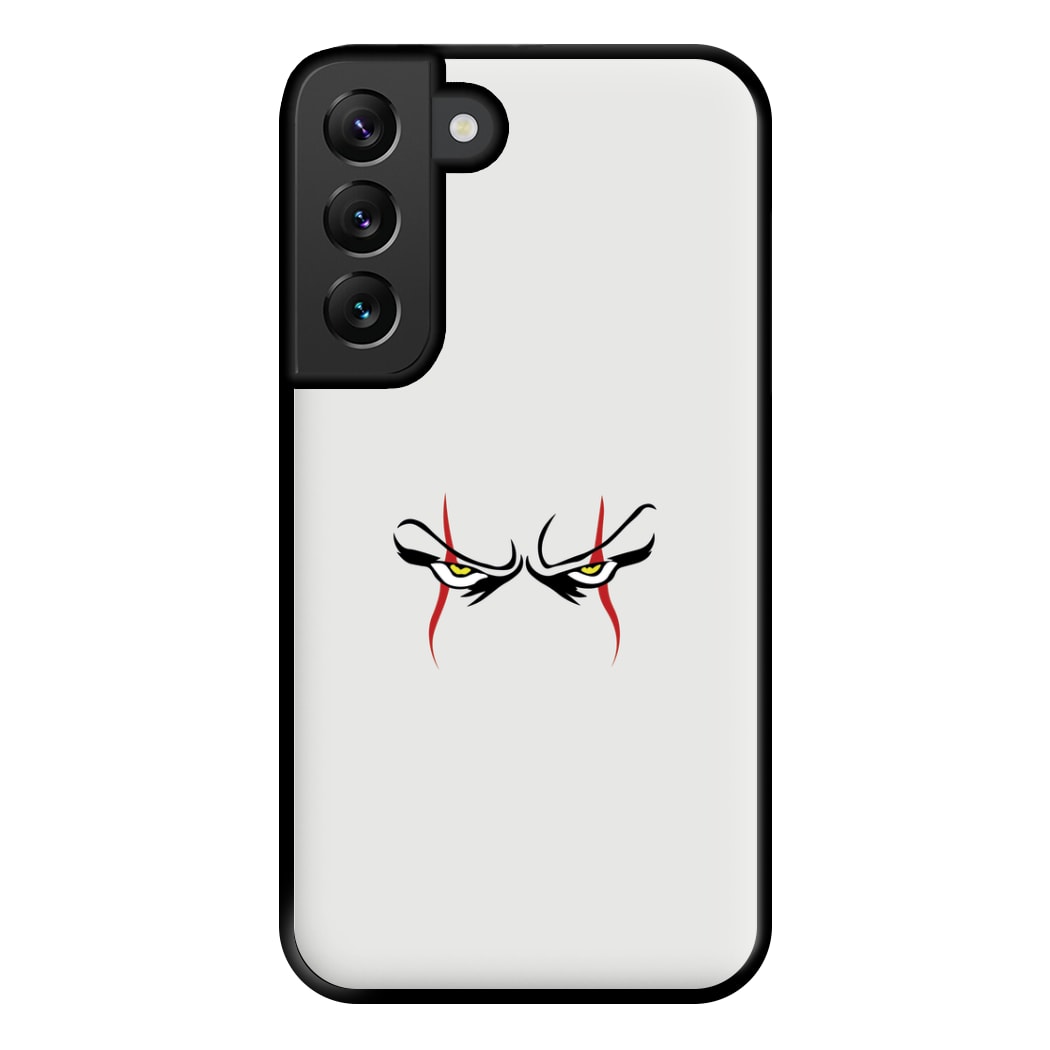 Clown Eyes Phone Case for Galaxy S22 Plus