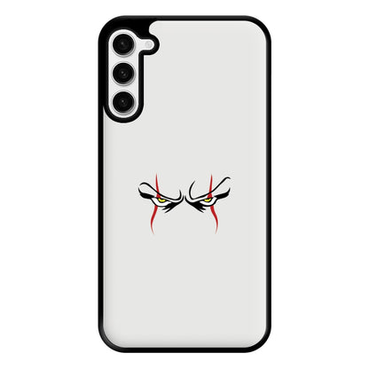 Clown Eyes Phone Case for Galaxy S23 Plus