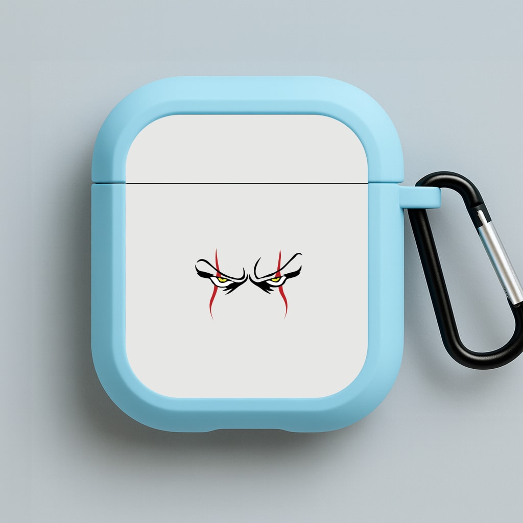Clown Eyes Blue AirPods Case