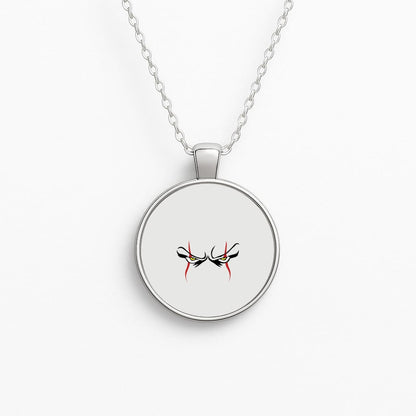 Clown Eyes Circle Necklace