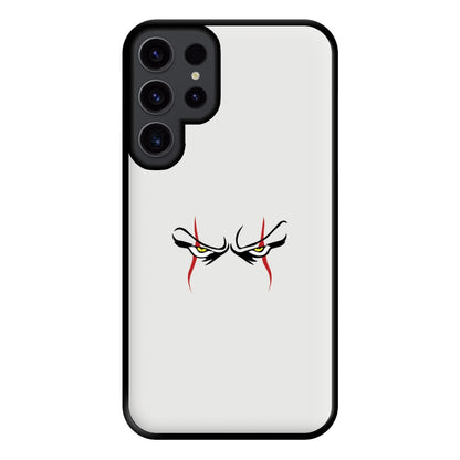 Clown Eyes Phone Case for Galaxy S23 Ultra