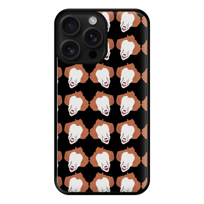 Clown Pattern Phone Case for iPhone 16 Pro Max