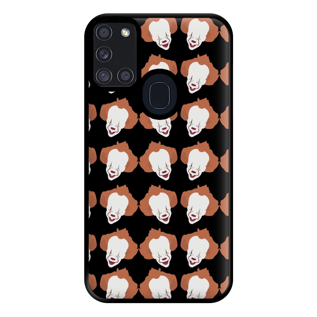 Clown Pattern Phone Case for Galaxy A21s