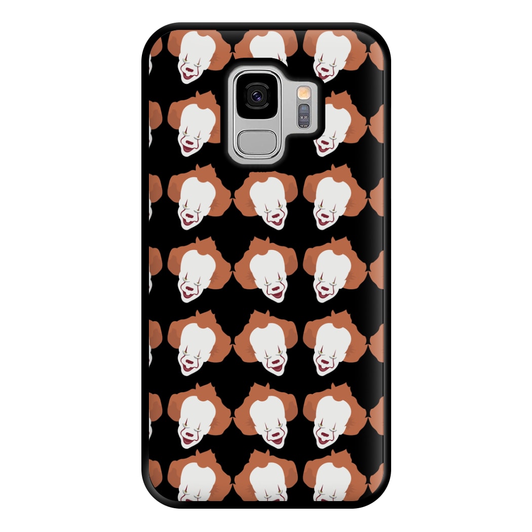 Clown Pattern Phone Case for Galaxy S9 Plus