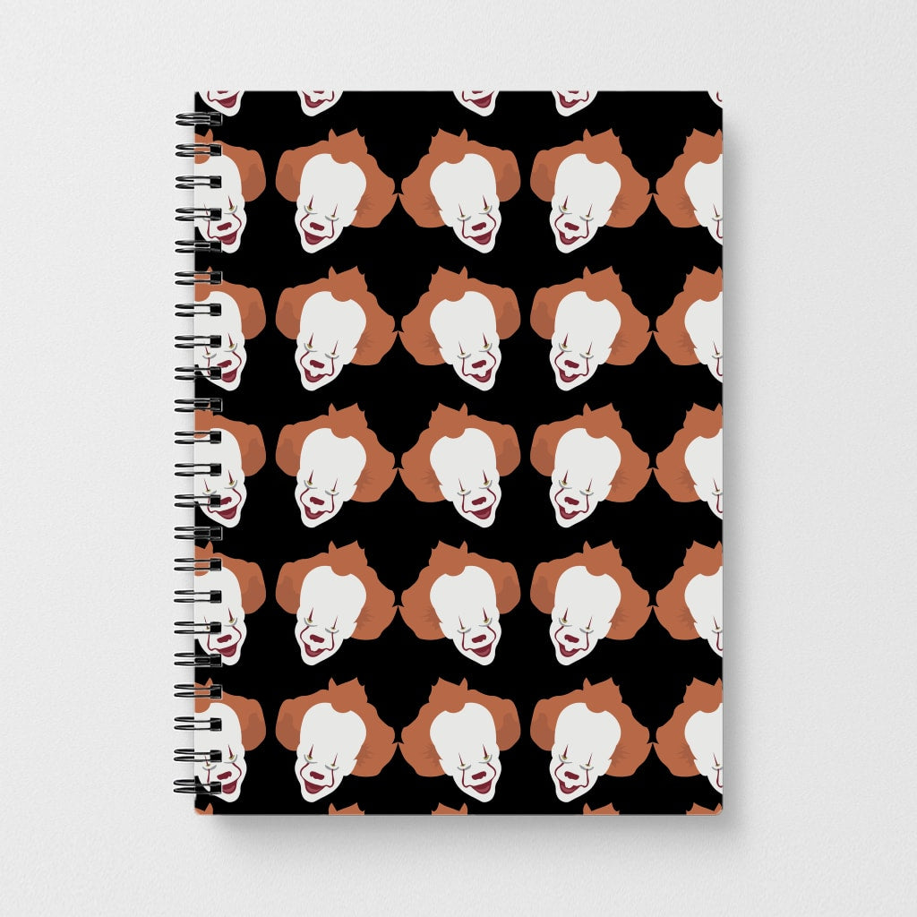 Clown Pattern Notebook