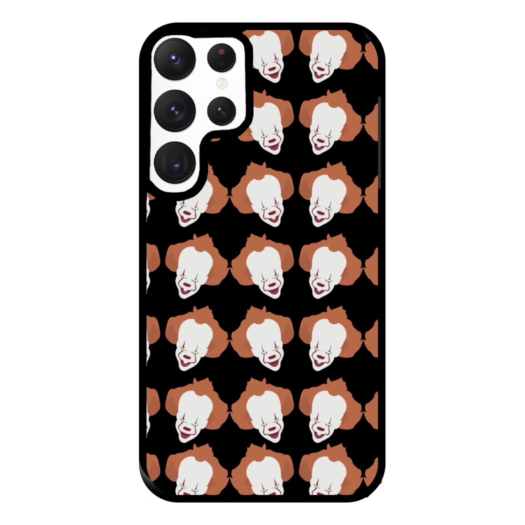 Clown Pattern Phone Case for Galaxy S22 Ultra