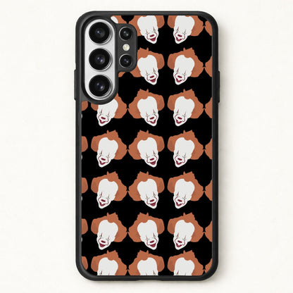 Clown Pattern Phone Case for Galaxy S26 Ultra