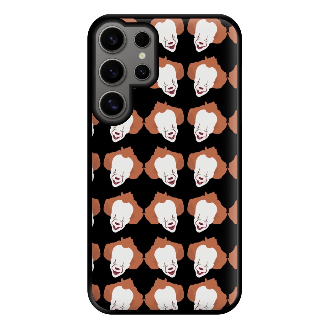 Clown Pattern Phone Case for Galaxy S24 Ultra