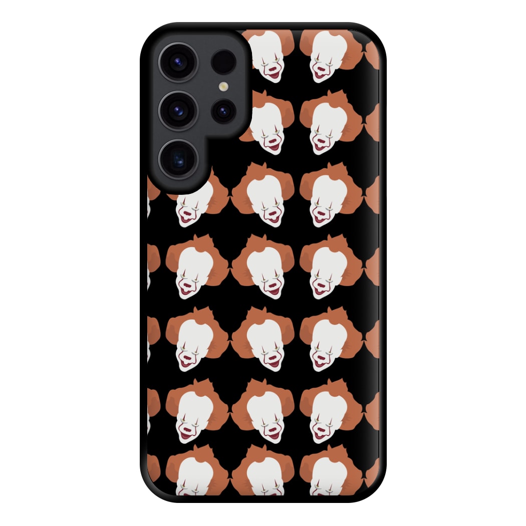 Clown Pattern Phone Case for Galaxy S23 Ultra