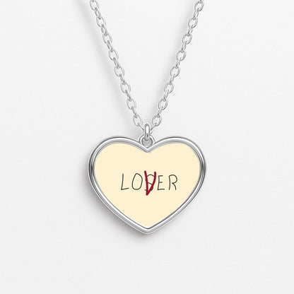 Loser - Clown Heart Necklace