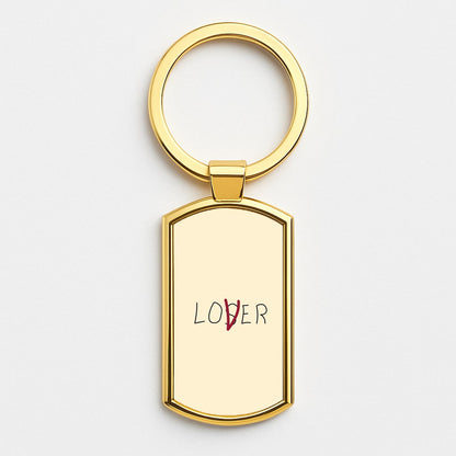 Loser - Clown Gold Keyring