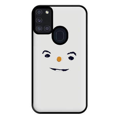 Snowman Phone Case for Galaxy A21s