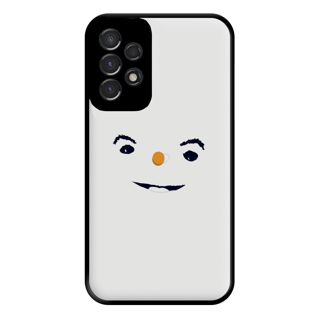 Snowman Phone Case for Galaxy A53