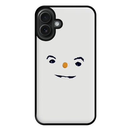 Snowman Phone Case for iPhone 16 Plus