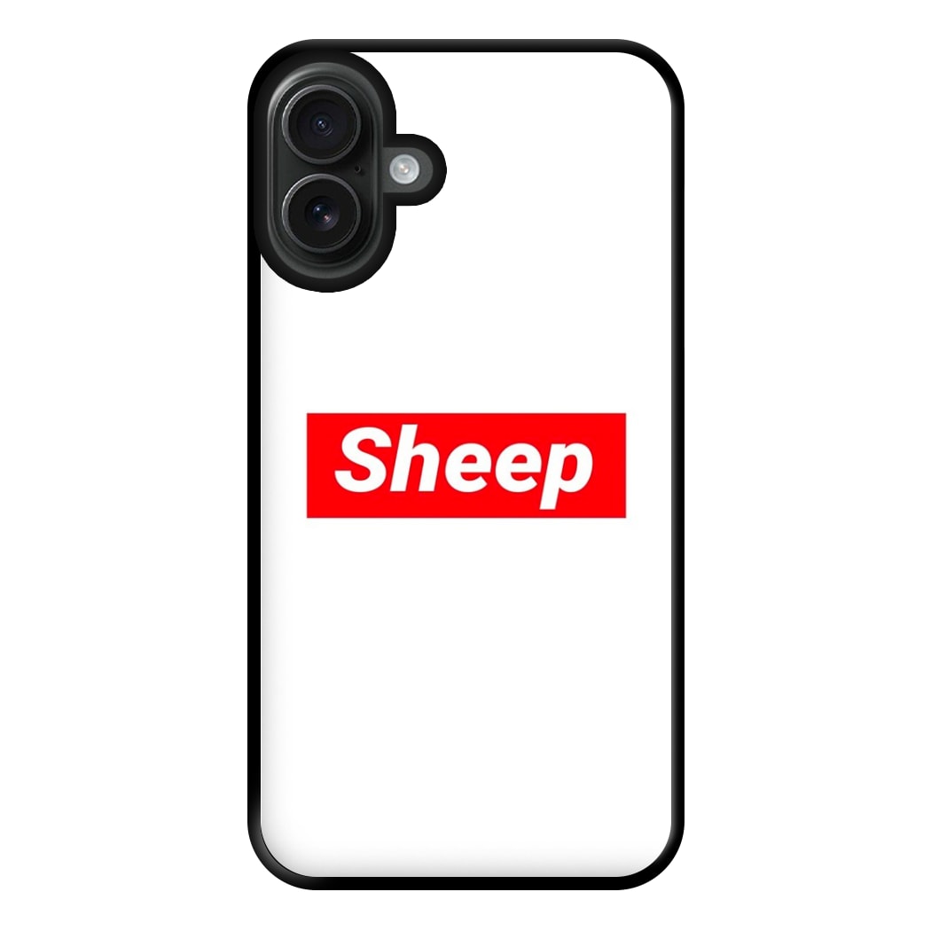 Sheep Phone Case for iPhone 16 Plus