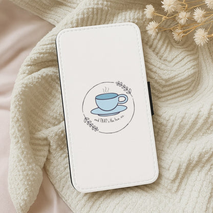 And that's The Tea Sis - James Charles Wallet Phone Case