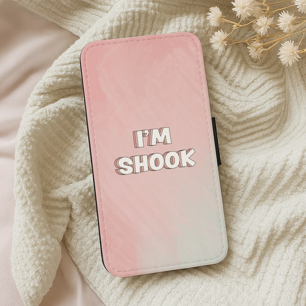 I'm Shook - James Charles Wallet Phone Case