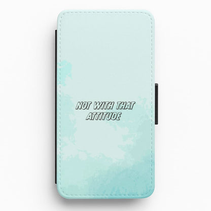 Not With That Attitude - James Charles Flip / Wallet Phone Case