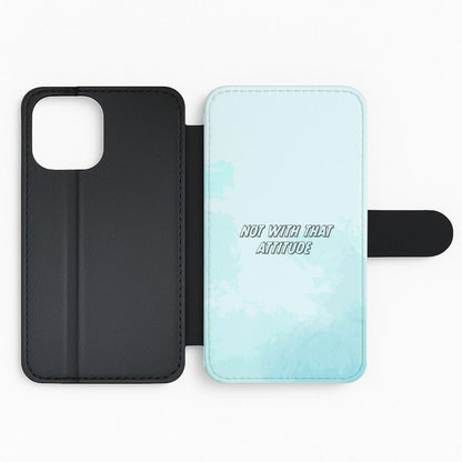 Not With That Attitude - James Charles Flip Phone Case
