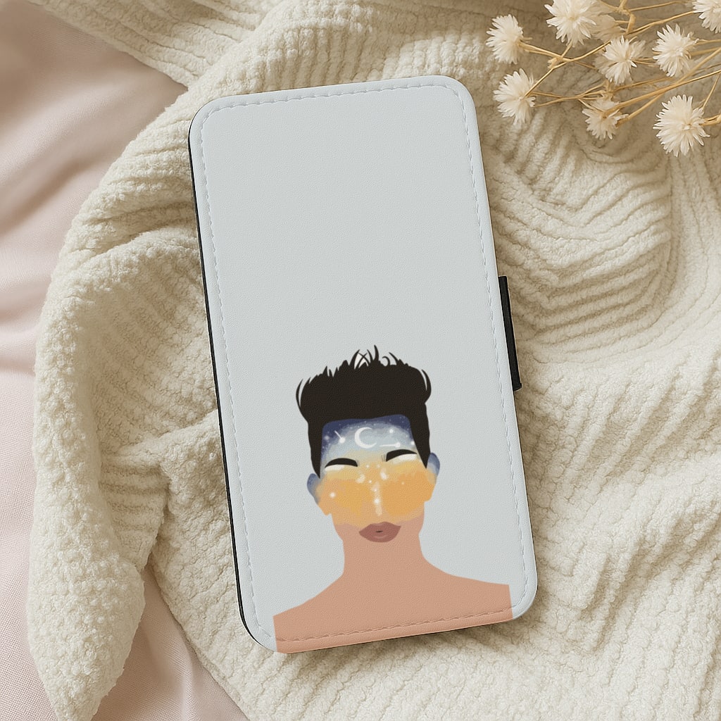 Space Head - James Charles Wallet Phone Case