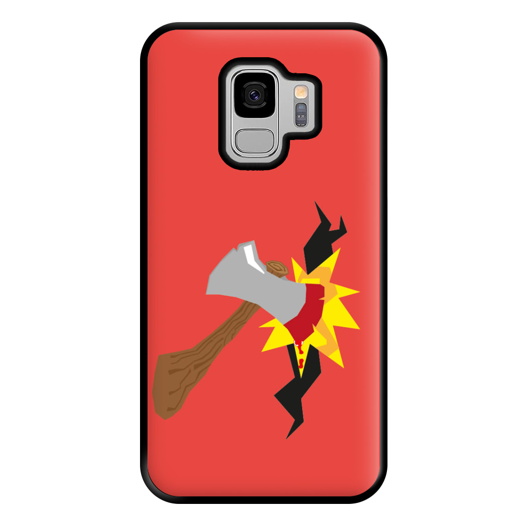 Jason Axe - Friday The 13th Phone Case for Galaxy S9 Plus