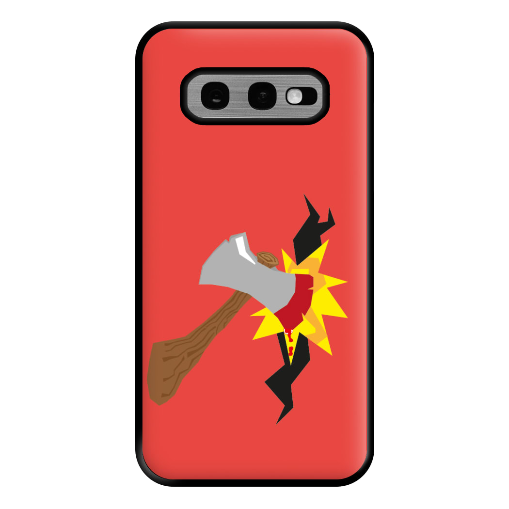 Jason Axe - Friday The 13th Phone Case for Galaxy S10e