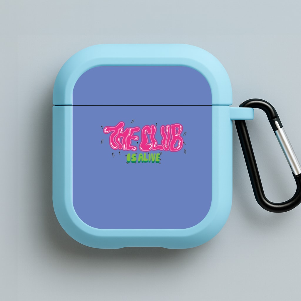 The club is alive Blue AirPods Case