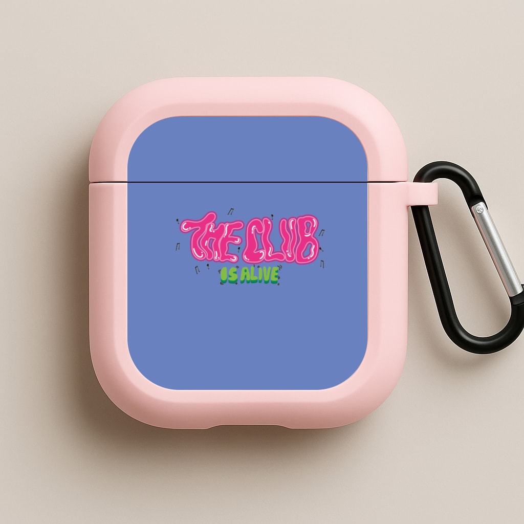 The club is alive Pink AirPods Case