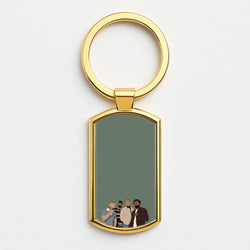 JLS Members Inspired Gold Keyring