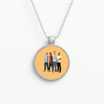 Band Circle Necklace