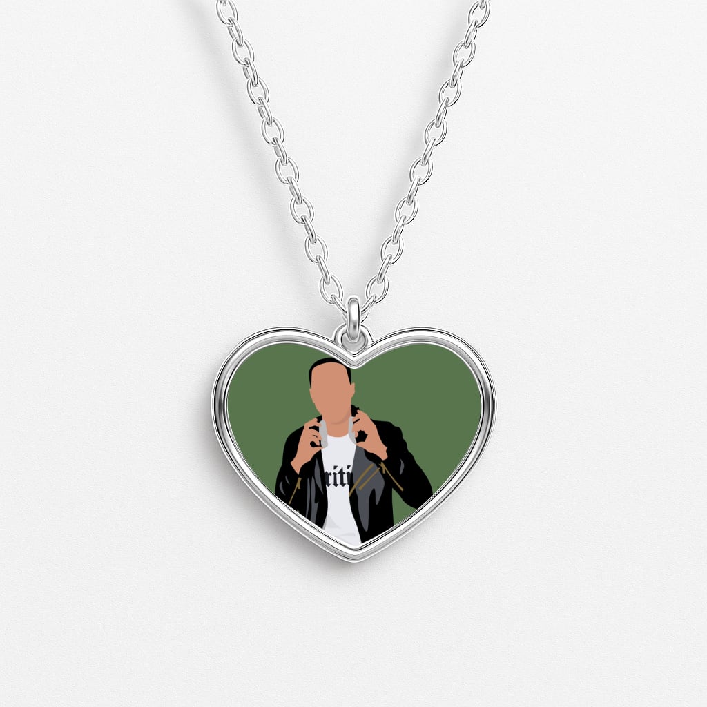 Marvin Humes Heart Necklace