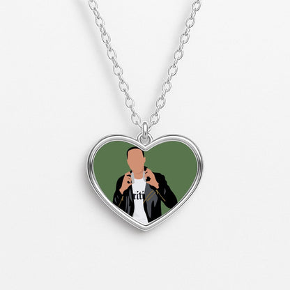 Marvin Humes Heart Necklace