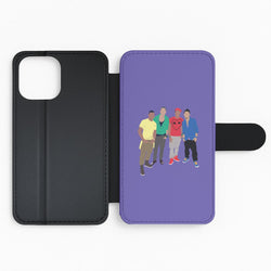 Members Purple Flip Phone Case