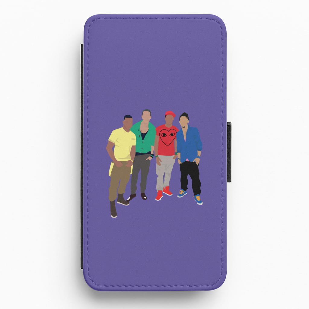 Members Purple Flip / Wallet Phone Case