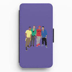 Members Purple Flip / Wallet Phone Case