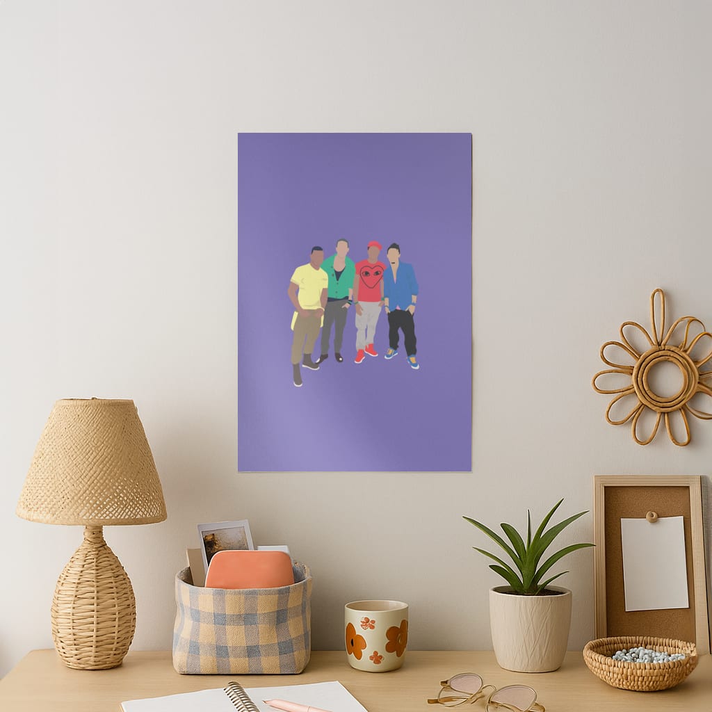 Members Purple Art Print