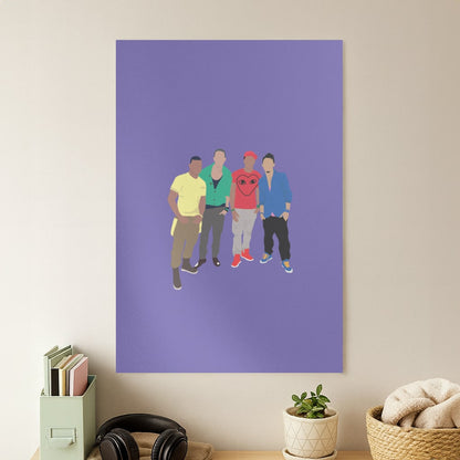 Members Purple Poster