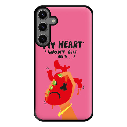 My heart wont beat again Phone Case for Galaxy S23FE