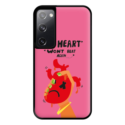 My heart wont beat again Phone Case for Galaxy S20