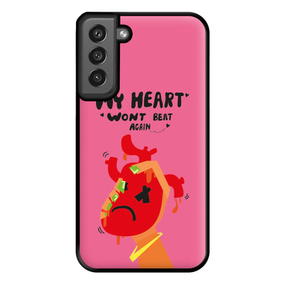 My heart wont beat again Phone Case for Galaxy S21FE