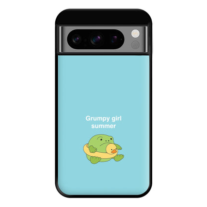 Grumpy Girl Summer - Plushy Phone Case for Google Pixel 8 Pro