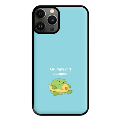 Grumpy Girl Summer - Plushy Phone Case for iPhone 11 Pro Max