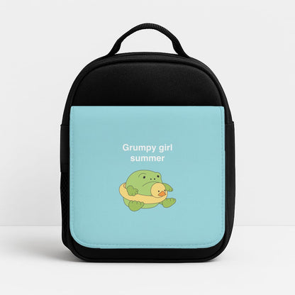 Grumpy Girl Summer - Plushy Lunchbox