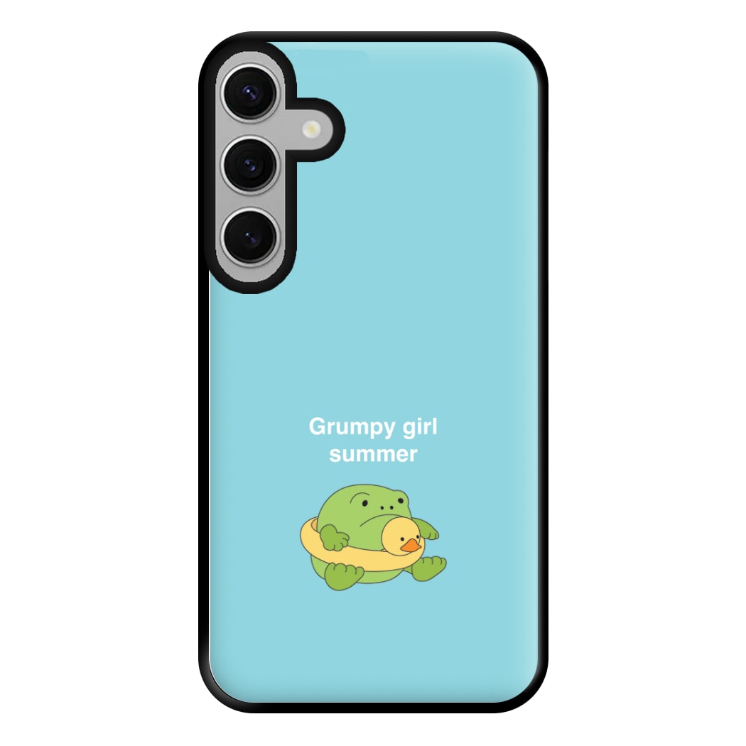 Grumpy Girl Summer - Plushy Phone Case for Galaxy S24FE